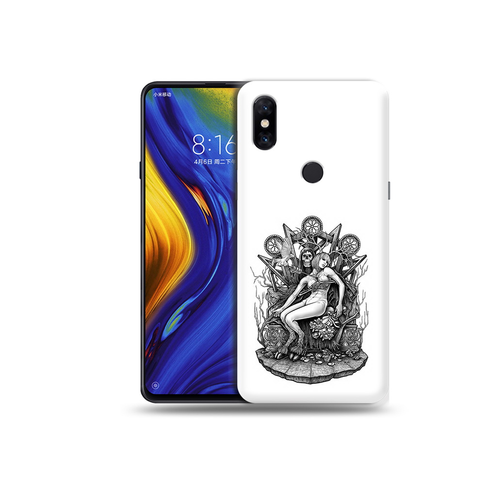 

Чехол MyPads Tocco для Xiaomi Mi Mix 3 девушка на троне (PT119757.326.309), Прозрачный, Tocco