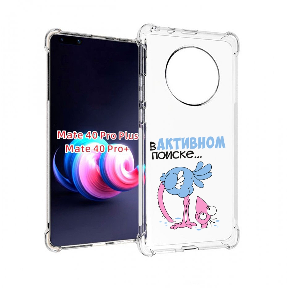 

Чехол MyPads в активном поиске для Huawei Mate 40 Pro+ Plus, Прозрачный, Tocco
