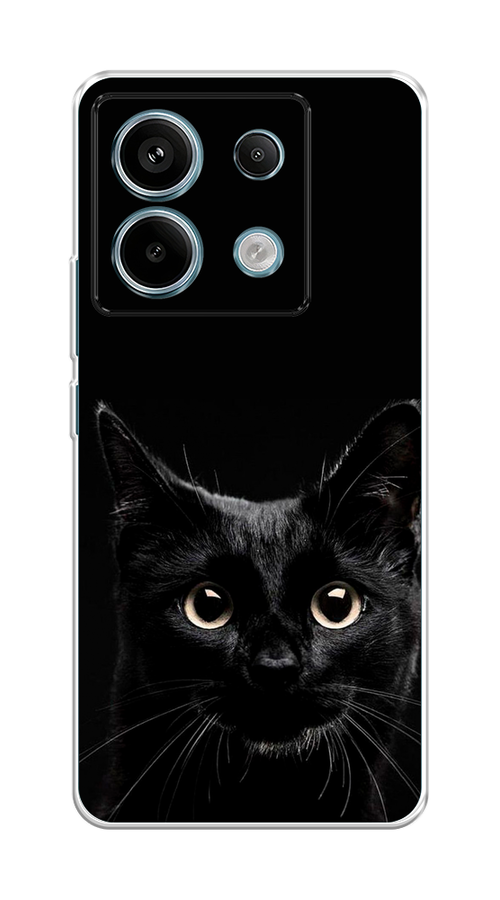 

Чехол Awog на Poco X6 "Добрый кот", Черный, 321550-1