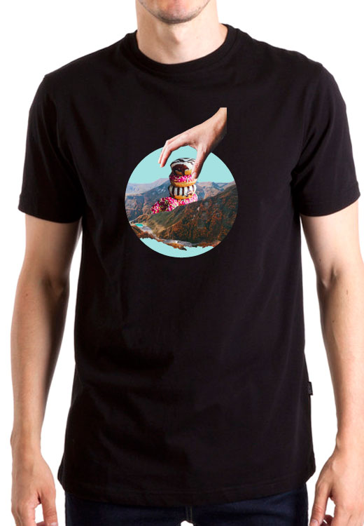 

Футболка унисекс NoBrand Collage Hands Donats черная L, Черный, Collage Hands Donats