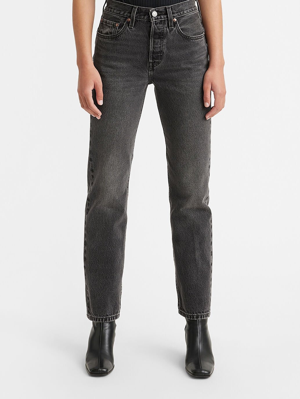 

Джинсы женские Levi's 12501-0452 черные 26/32, Черный, 12501-0452