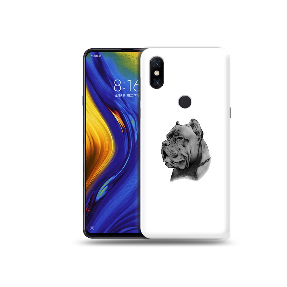 

Чехол MyPads Tocco для Xiaomi Mi Mix 3 грозный бульдог (PT119757.326.300), Прозрачный, Tocco
