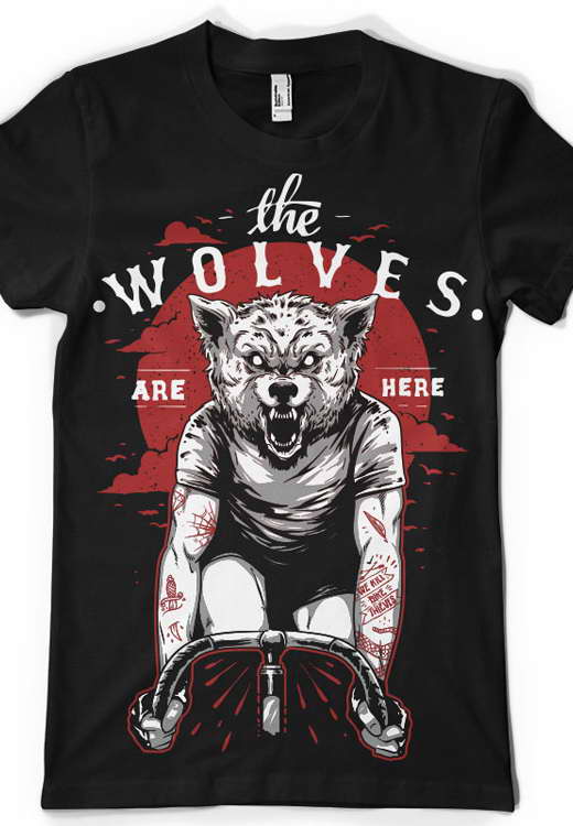 

Футболка унисекс NoBrand CM Wolves Are Here черная XXXL, Черный, CM Wolves Are Here