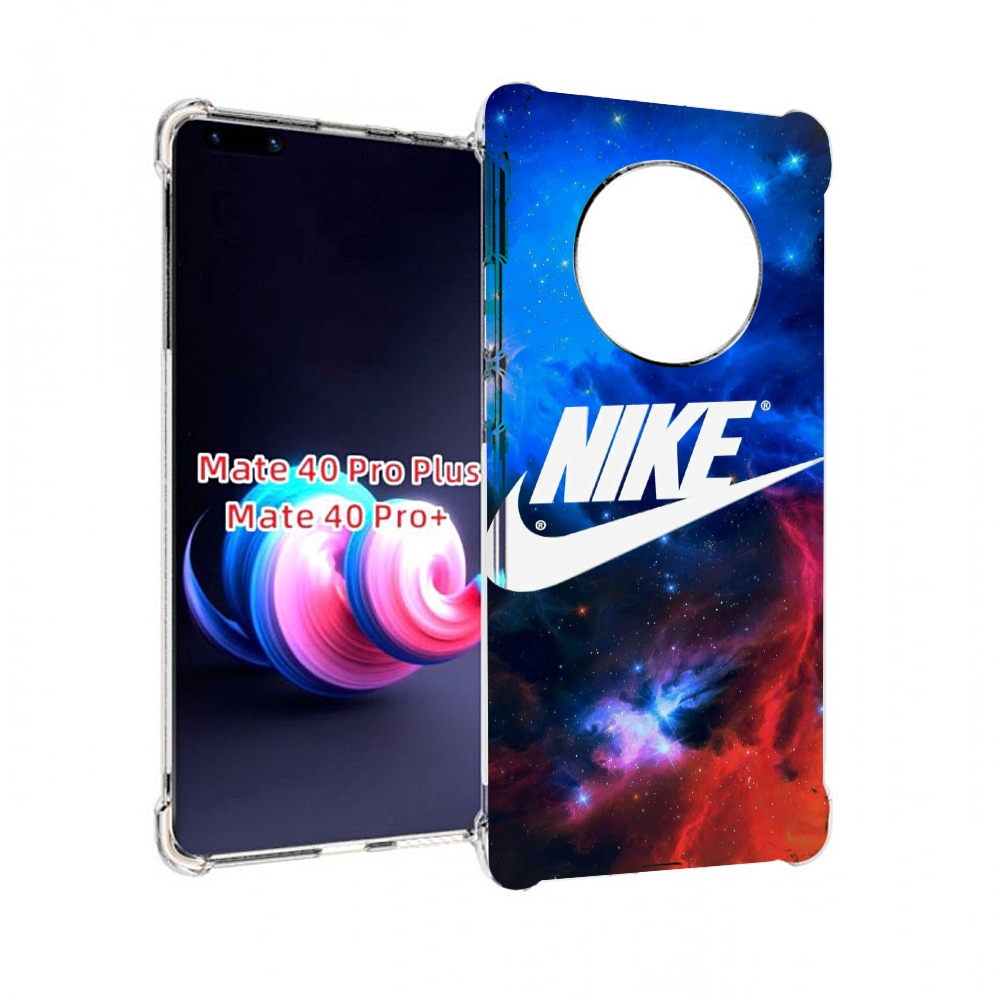 

Чехол MyPads найк в космосе для Huawei Mate 40 Pro+ Plus, Прозрачный, Tocco