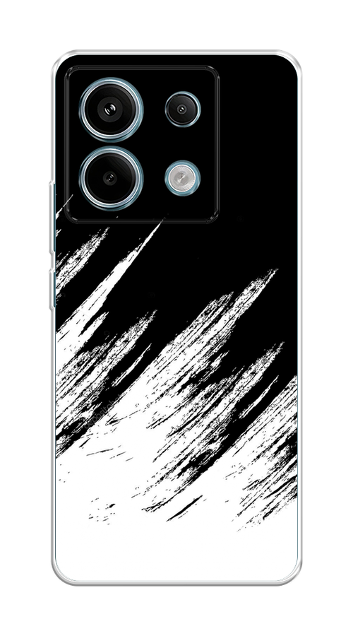 

Чехол Awog на Poco X6 "Черно белые брызги", Черный;белый;бежевый, 321550-1