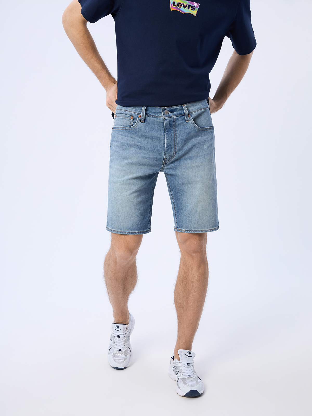 

Джинсовые шорты мужские Levi's 39864 голубые 32, Голубой, 39864