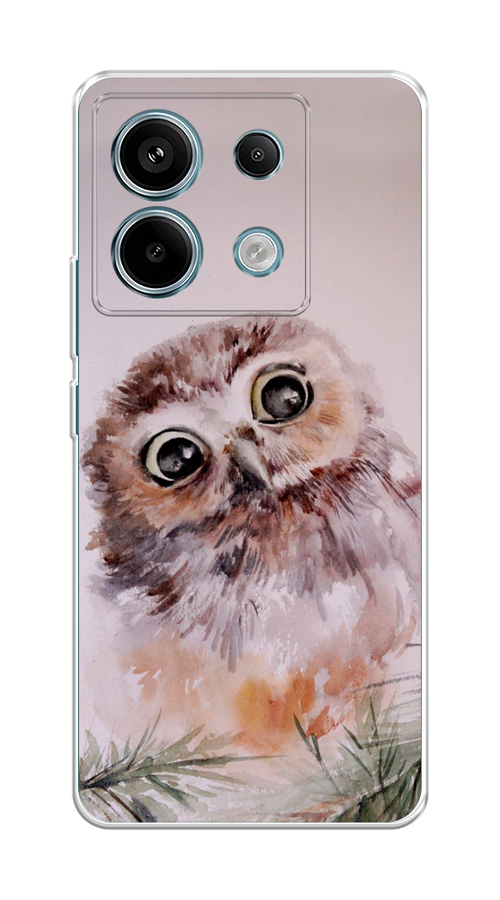 

Чехол Awog на Poco X6 "Сова на розовом", Розовый;коричневый, 321550-1