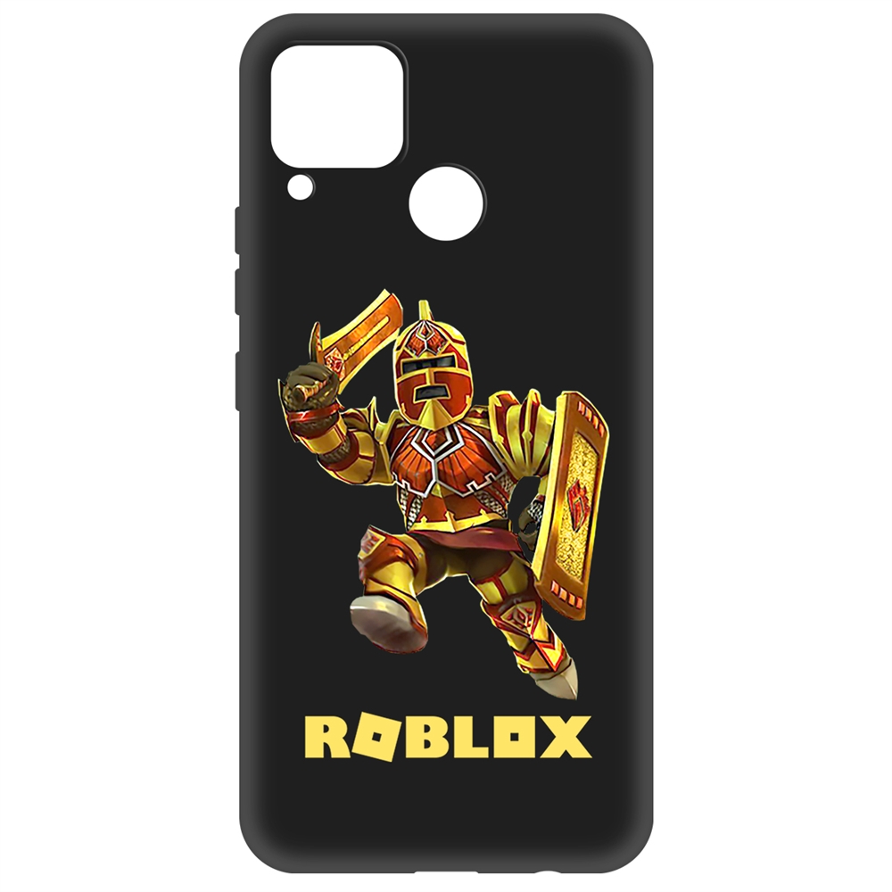Чехол-накладка Krutoff Soft Case Roblox-Рэдклифф для Realme C15 черный