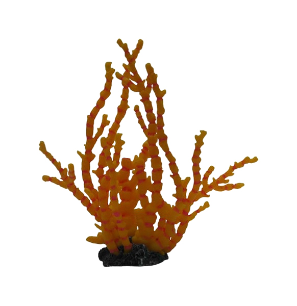 фото Коралл пластиковый vitality sh104y, желтый, 23х12х22 см
