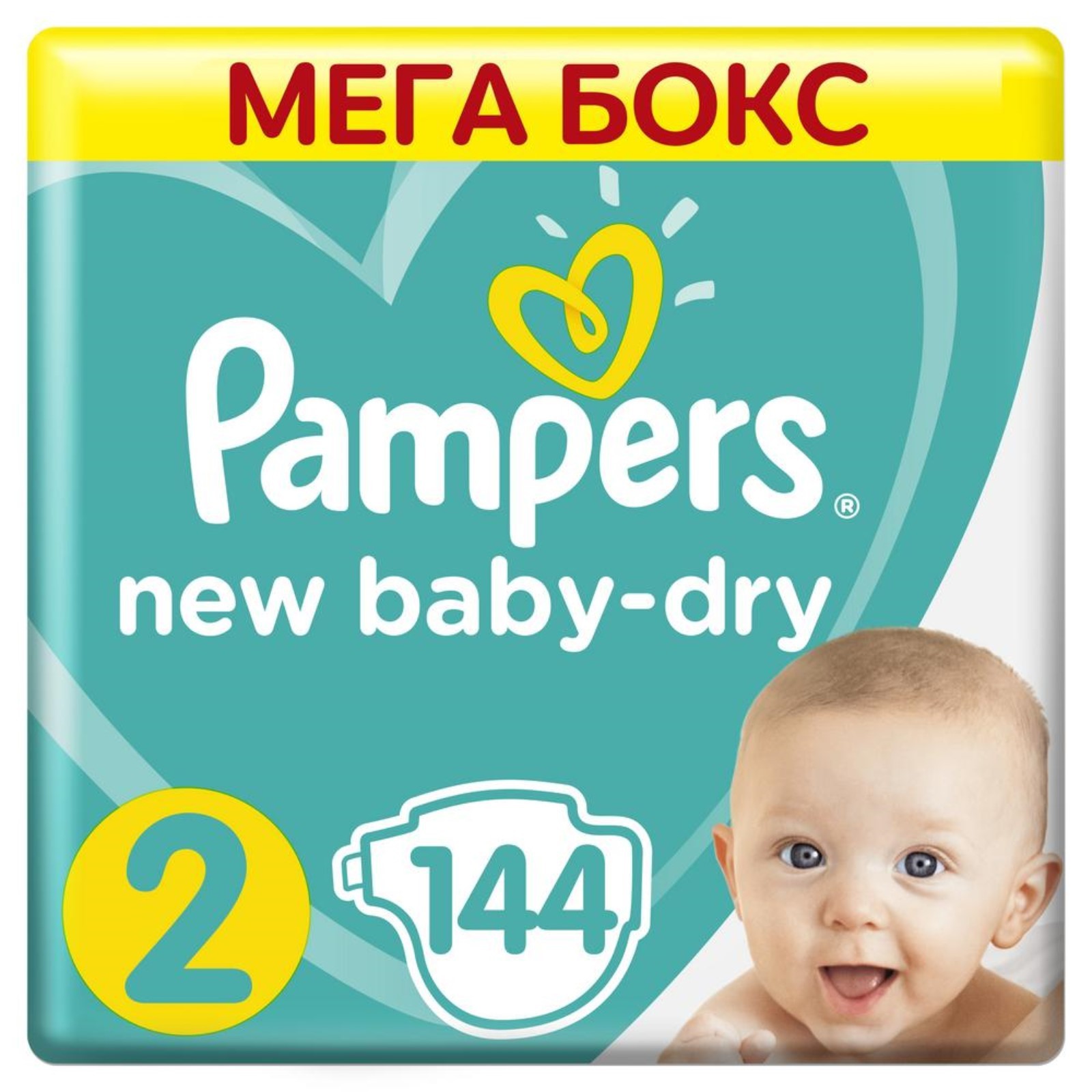 

Подгузники Pampers New Baby Mini (4-8 кг), 144 шт