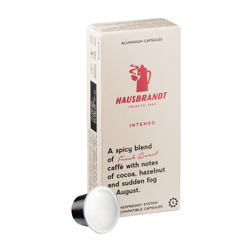 Hausbrandt Кофе в капсулах Hausbrandt Nespresso Intenso, 10 шт.