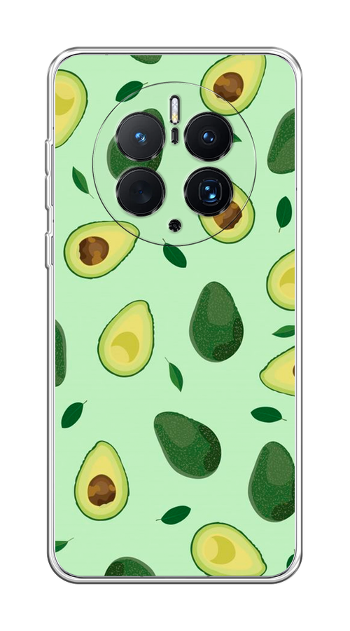 

Чехол на Huawei Mate 50 Pro "Blue avocado", Коричневый;зеленый, 6109950-1