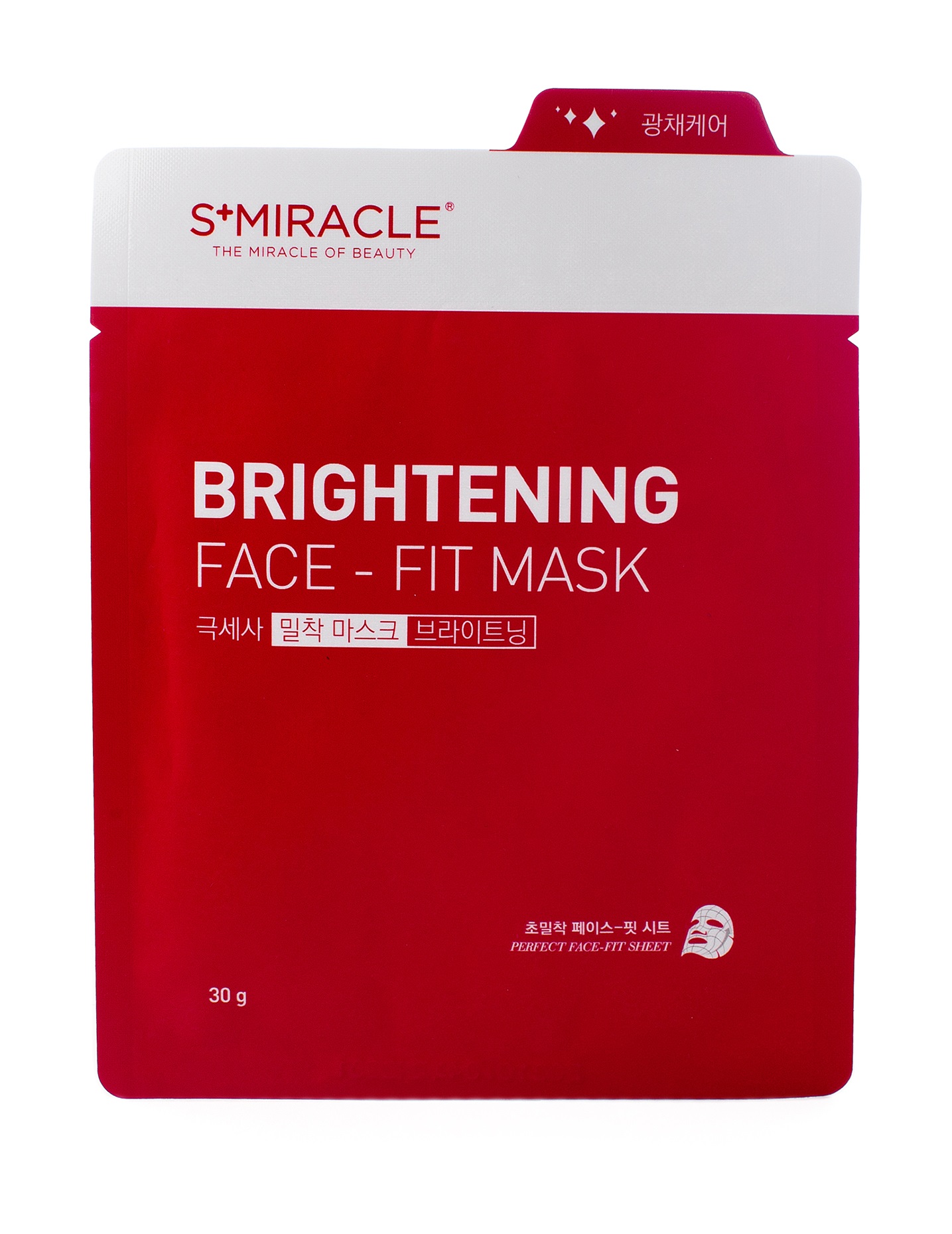 

Маска для лица S Miracle Brightening Face Fit Mask
