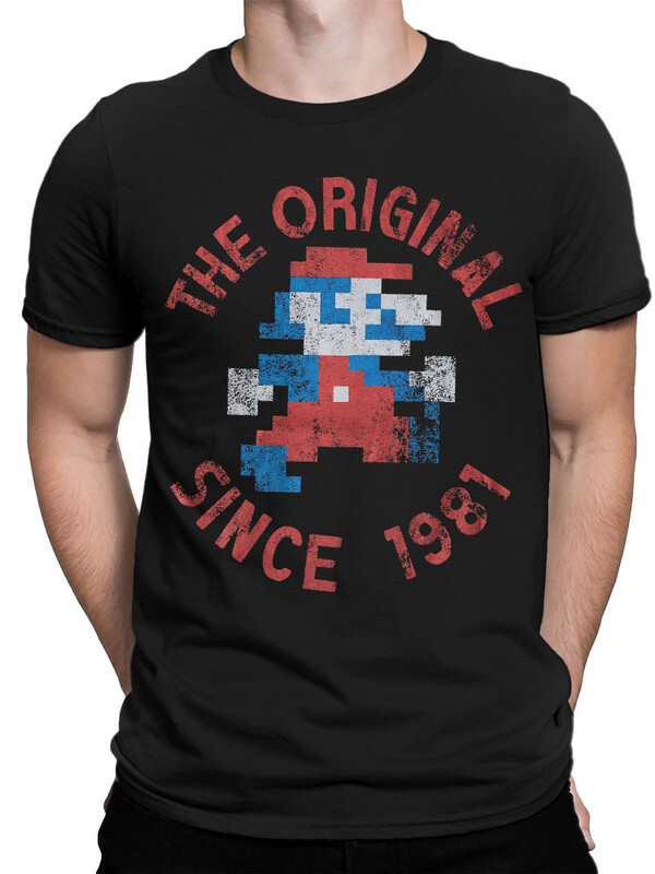 фото Футболка мужская design heroes super mario черная xl