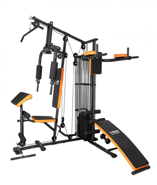 Силовой спортивный тренажер Alpin Multi Gym GX-400 мульстистанция для для дома спорта фитн