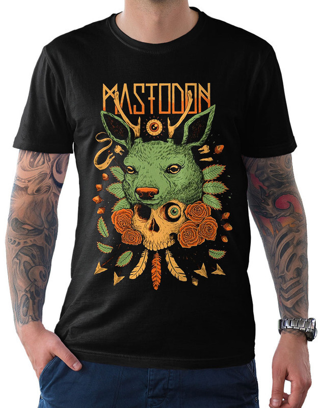 фото Футболка мужская design heroes mastodon черная xs