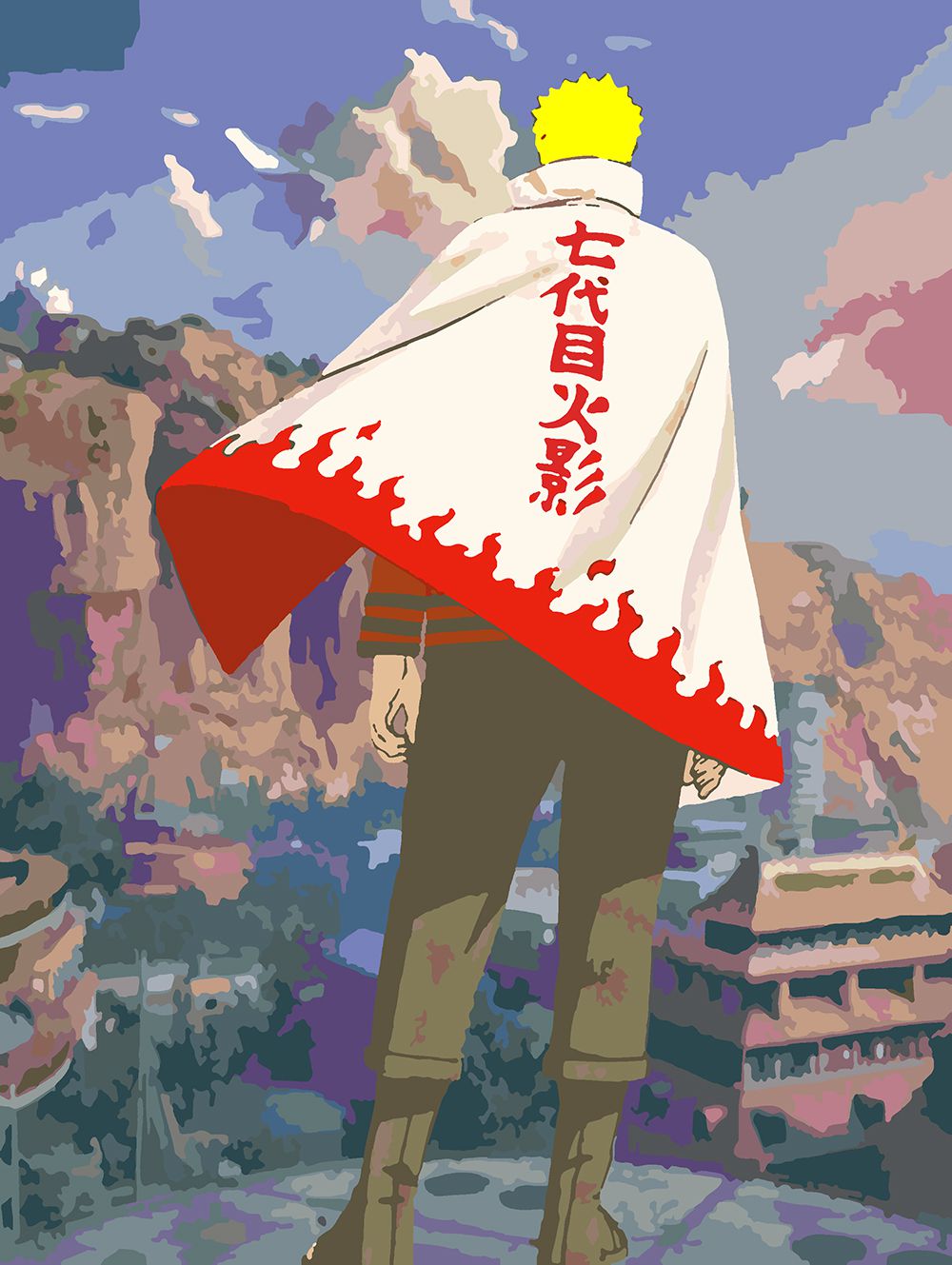 

Картина по номерам Красиво Красим Наруто - Хокаге, 80 х 90 см, Наруто - Хокаге