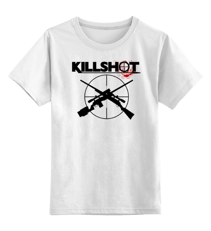 

Детская футболка Printio Sniper цв.белый р.116, 0000000771637