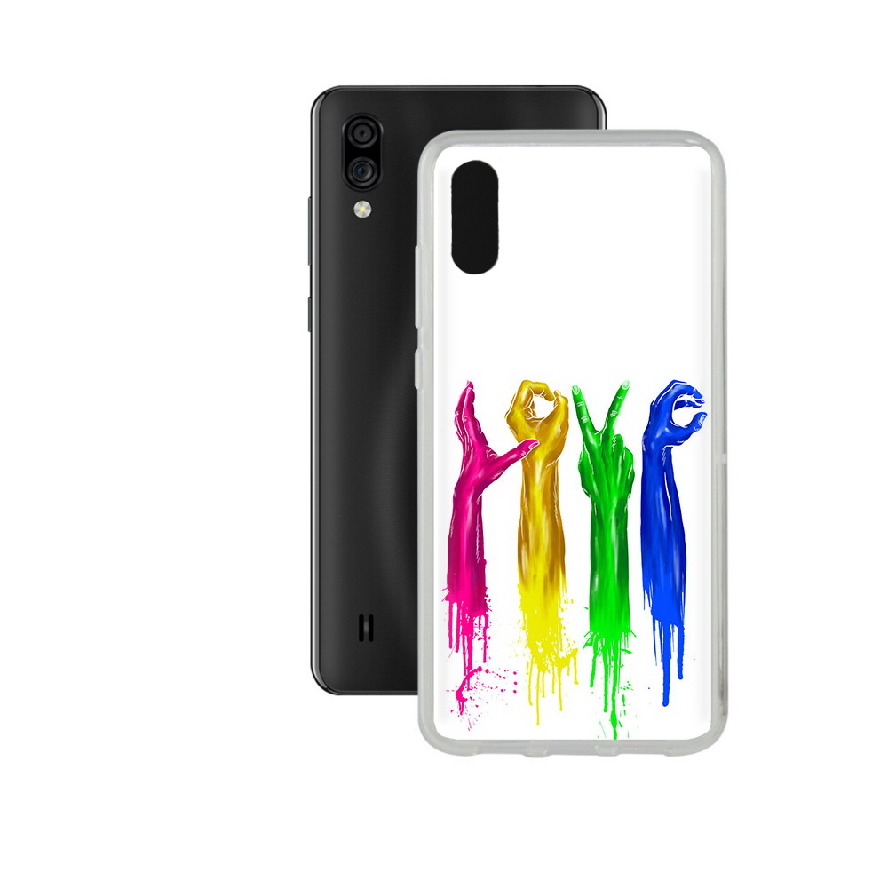 

Чехол MyPads Tocco для ZTE Blade A5 (2020) яркие руки love (PT226944.454.707), Прозрачный, Tocco