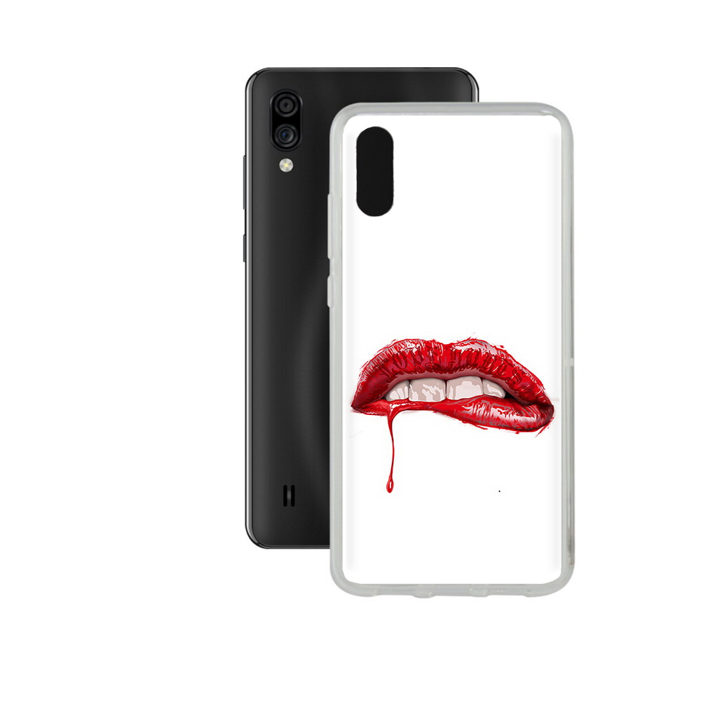

Чехол MyPads Tocco для ZTE Blade A5 (2020) яркие красные губы (PT226944.454.706), Прозрачный, Tocco