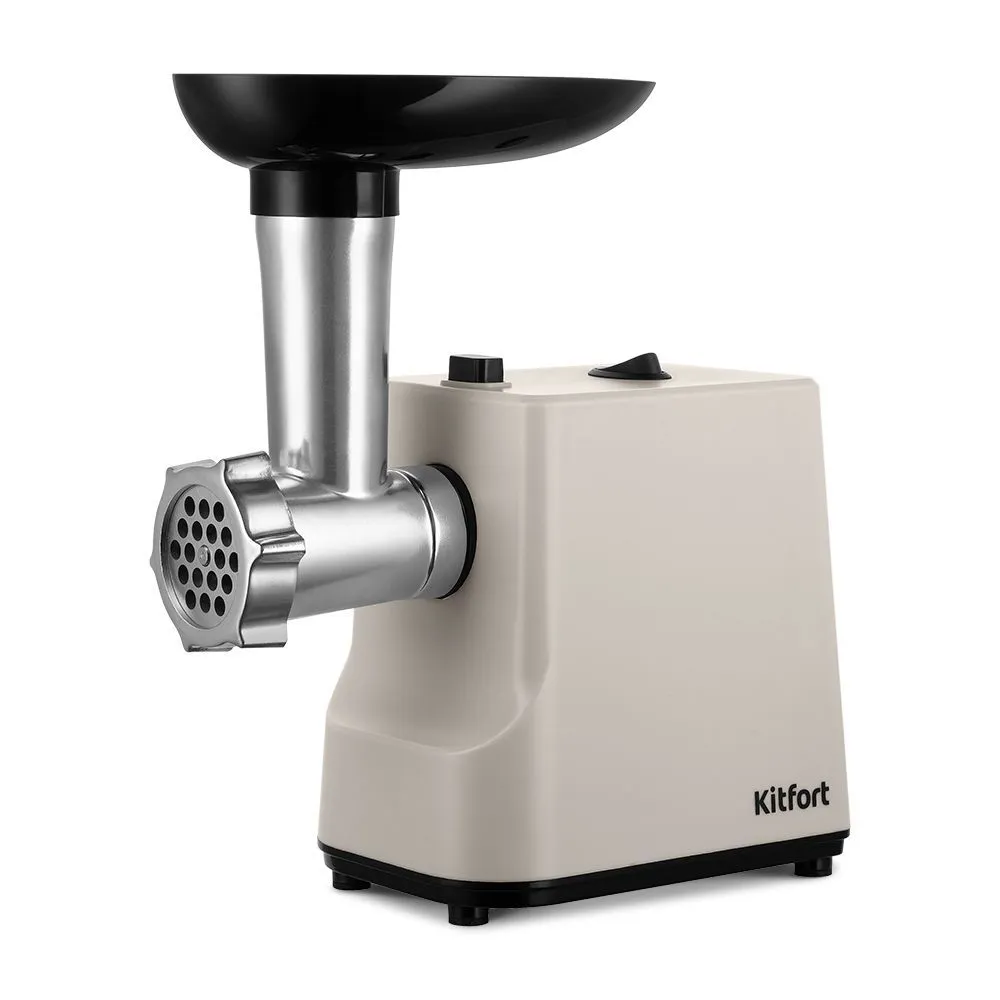 

Электромясорубка Kitfort KT-2126 250 Вт серый, KT-2126