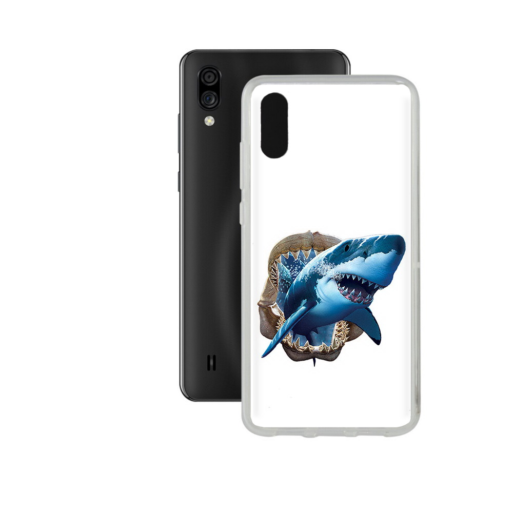 

Чехол MyPads Tocco для ZTE Blade A5 (2020) челюсти (PT226944.454.675), Прозрачный, Tocco