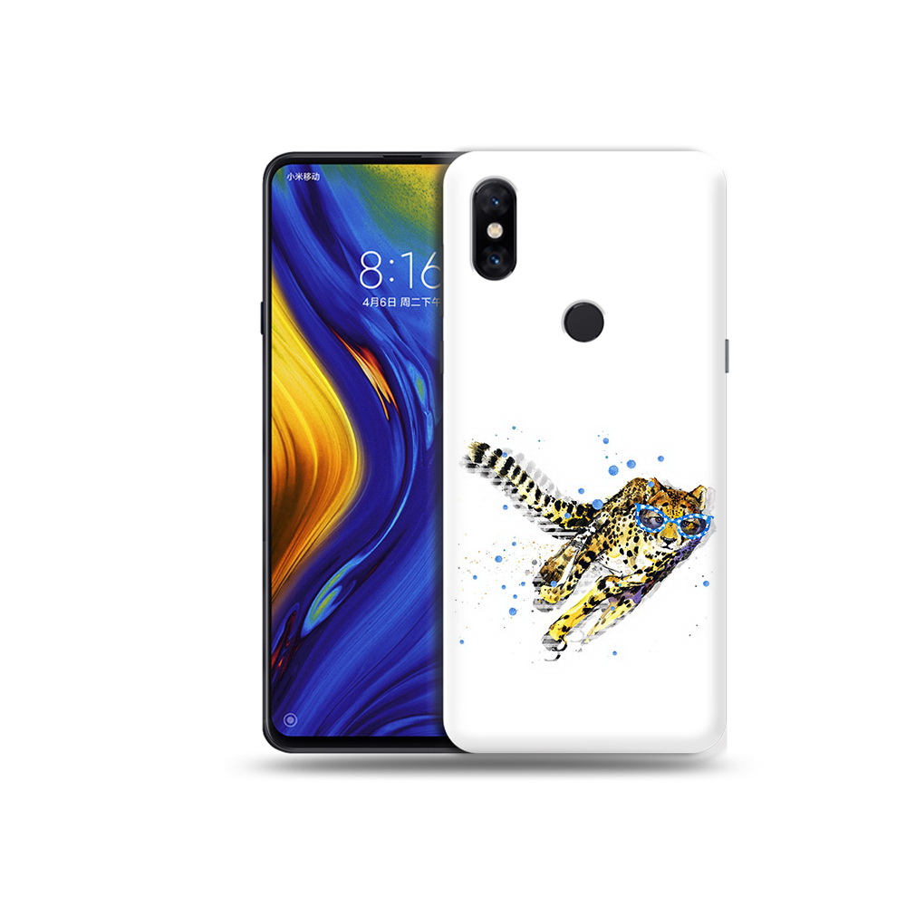 

Чехол MyPads Tocco для Xiaomi Mi Mix 3 гепард в очках (PT119757.326.287), Прозрачный, Tocco