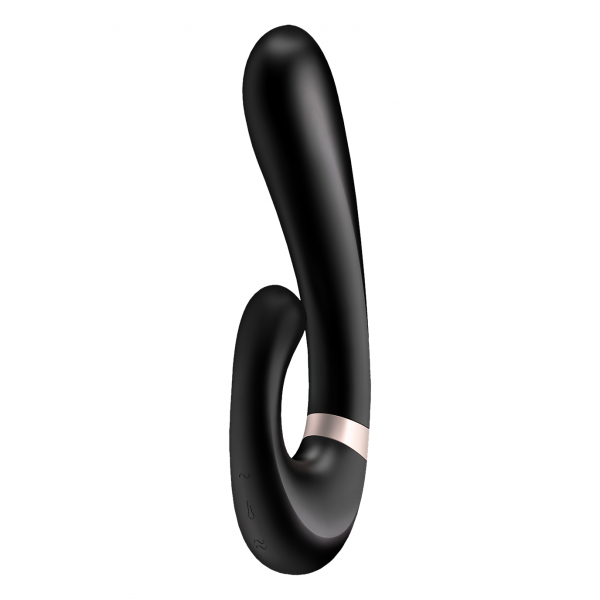 фото Вибромассажер satisfyer heat wave connect app (black)