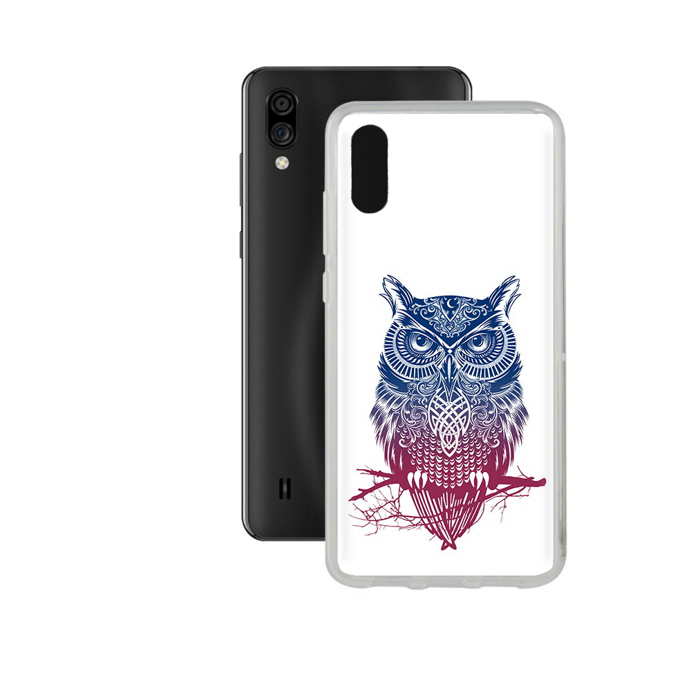 

Чехол MyPads Tocco для ZTE Blade A5 (2020) хиппи сова (PT226944.454.664), Прозрачный, Tocco