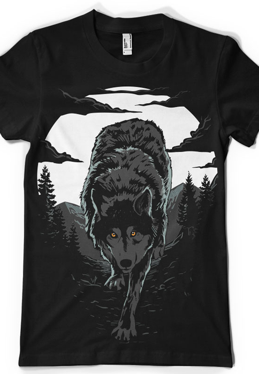 

Футболка унисекс NoBrand CM Wolf черная L, Черный, CM Wolf