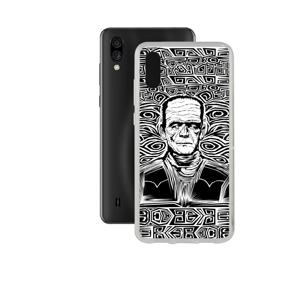 

Чехол MyPads Tocco для ZTE Blade A5 (2020) франкенштейн черно белый (PT226944.454.661), Прозрачный, Tocco