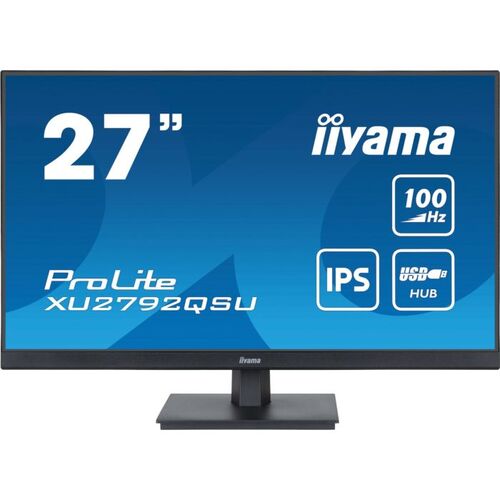 27" Монитор iiyama ProLite XU27 100Hz 2560x1440 IPS черный