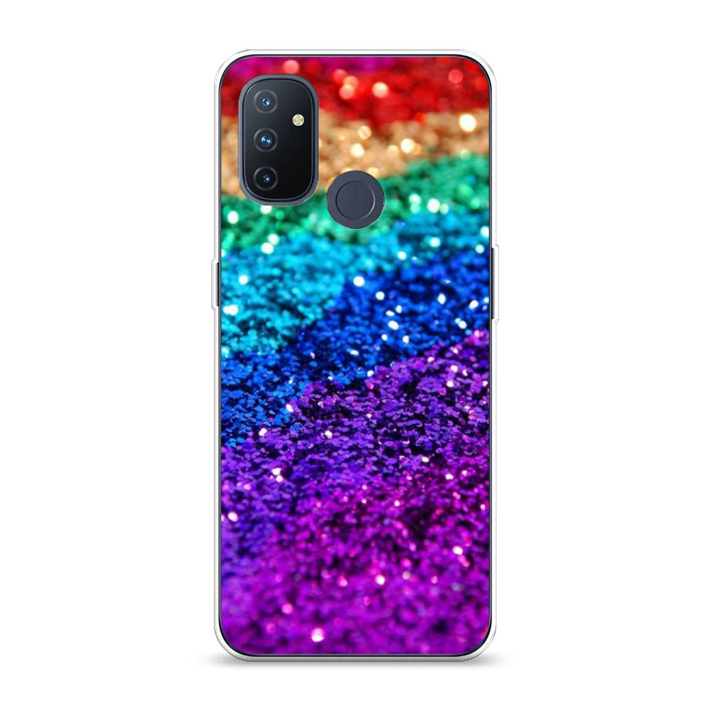 

Чехол Awog на OnePlus Nord N100 / ВанПлас Nord N100 "Блестящая радуга рисунок", 152450-3