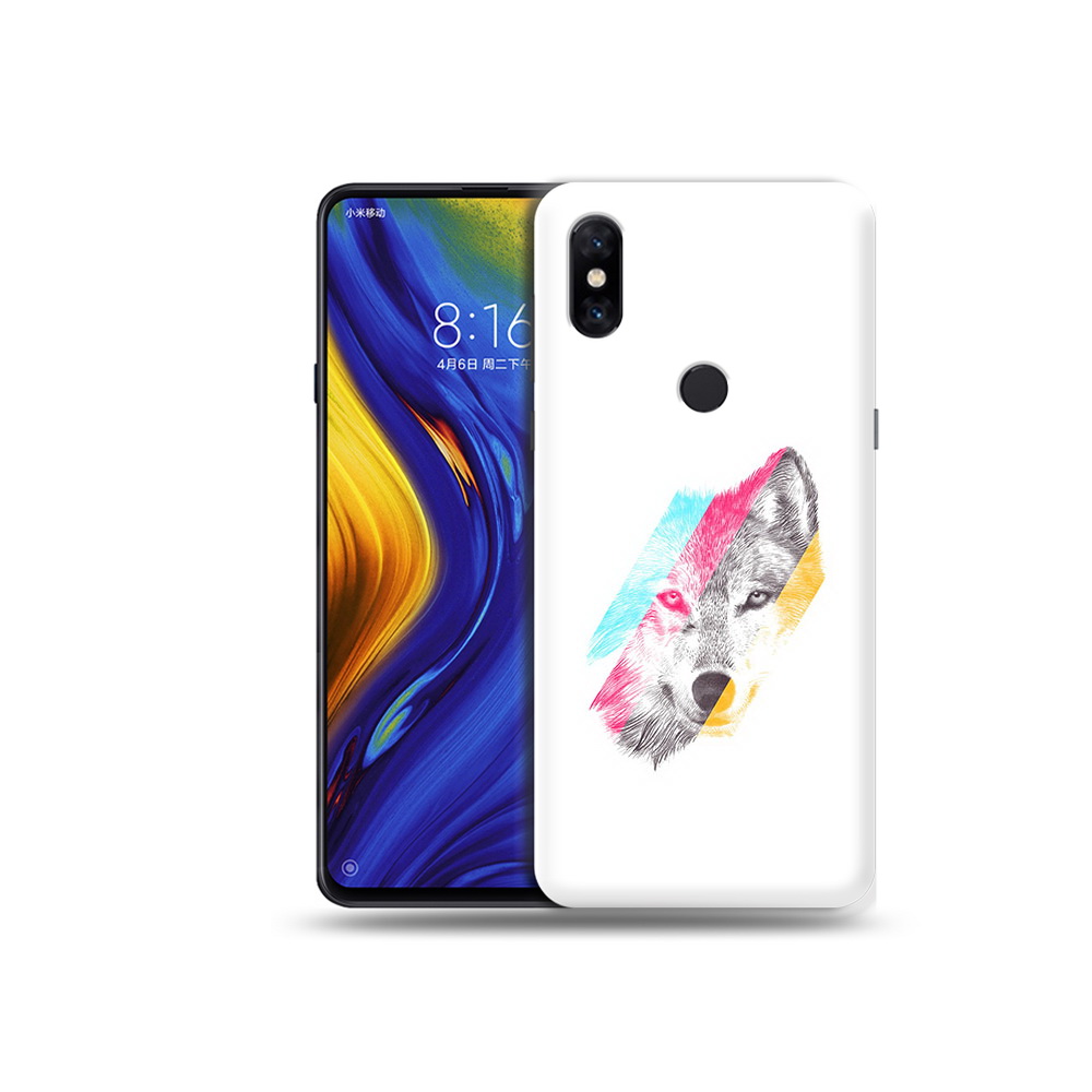 

Чехол MyPads Tocco для Xiaomi Mi Mix 3 волк градиент (PT119757.326.268), Прозрачный, Tocco
