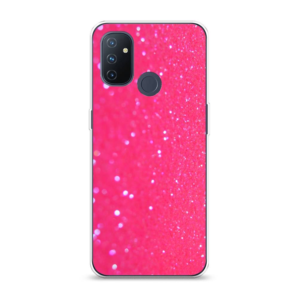 

Чехол Awog "Малиновые блестки рисунок" для OnePlus Nord N100
