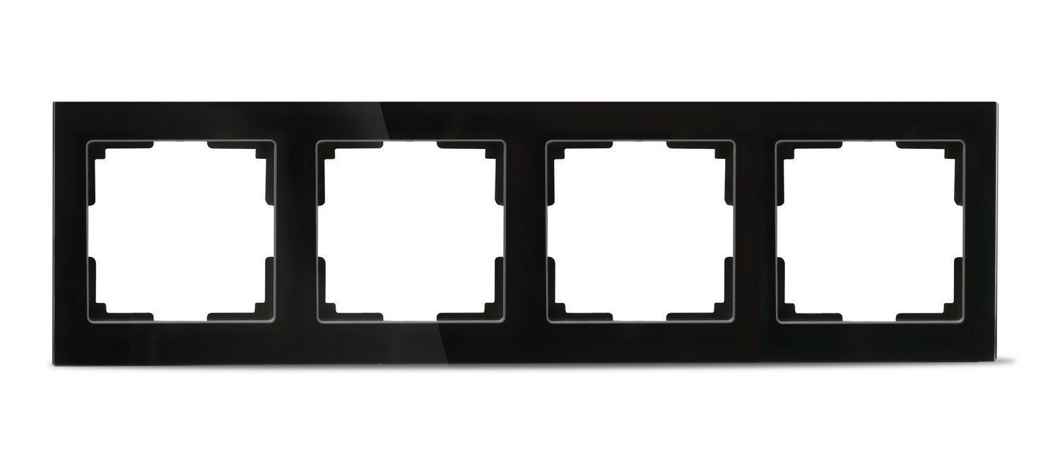 

Рамка 4-местная стекло черная Smart Buy "Нептун" SBE-05b-Glass-FR-4, Черный, SBE-05b-Glass-FR-4