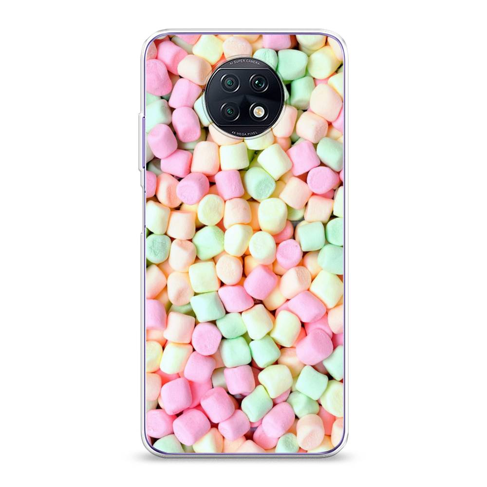 фото Силиконовый чехол "marshmallows" на xiaomi redmi note 9t awog