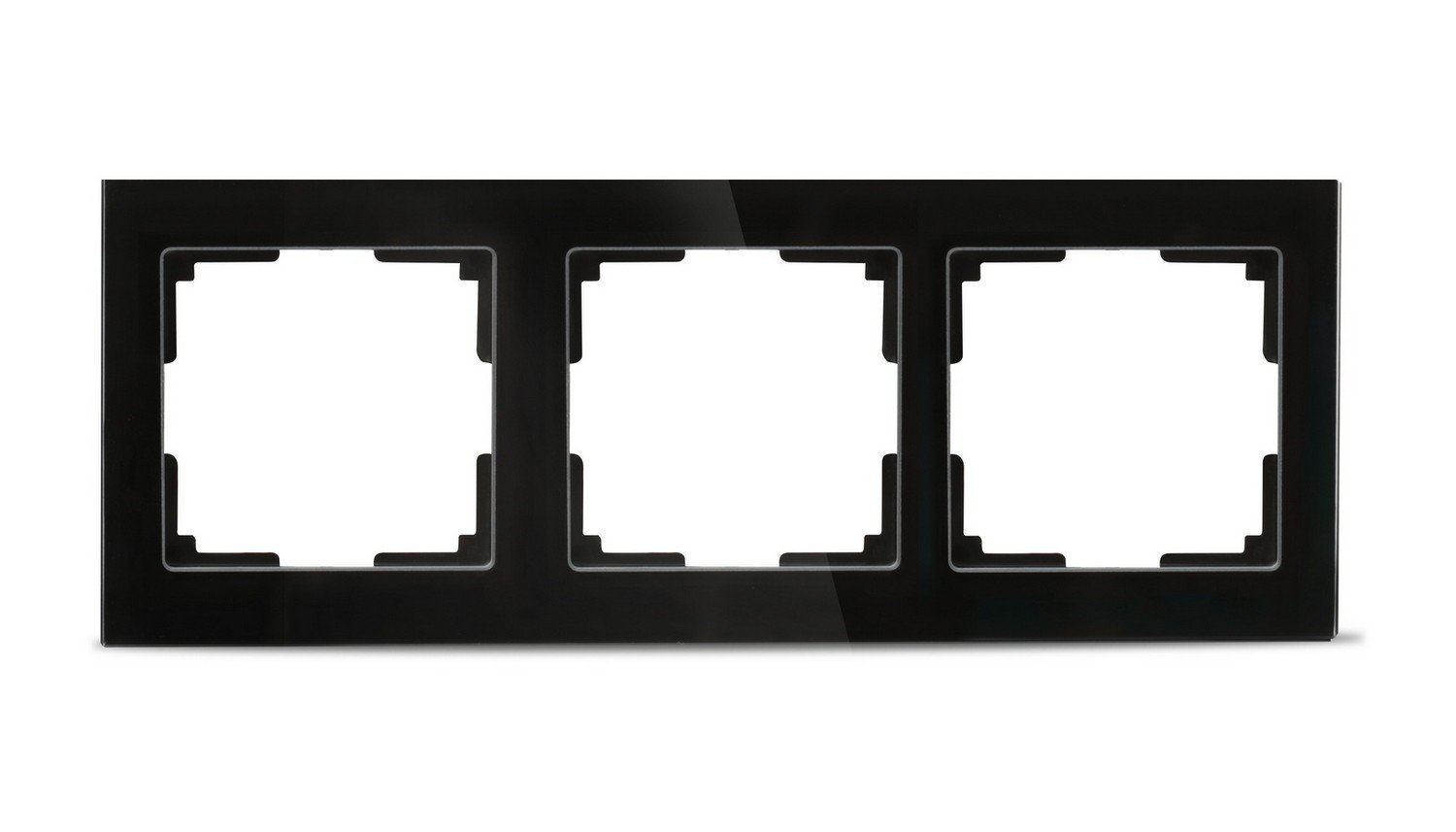 

Рамка 3-местная стекло черная Smart Buy "Нептун" SBE-05b-Glass-FR-3, Черный, SBE-05b-Glass-FR-3