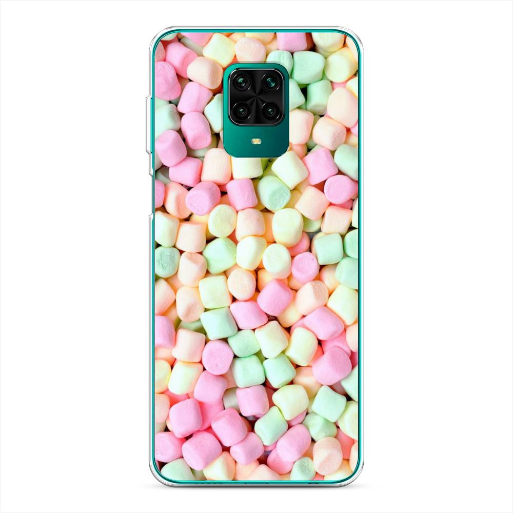 фото Силиконовый чехол "marshmallows" на xiaomi redmi note 9 pro awog