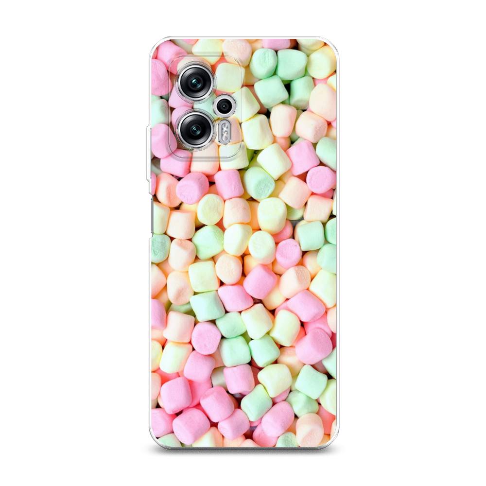 фото Силиконовый чехол "marshmallows" на xiaomi redmi note 11t pro plus awog