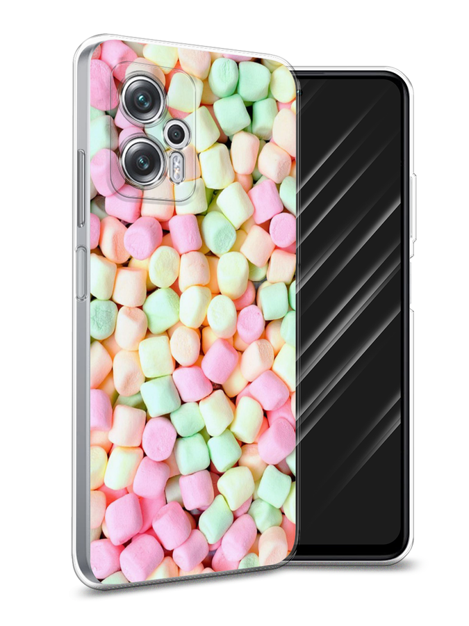 

Чехол Awog на Poco X4 GT/Redmi Note 11T Pro/11T Pro Plus "Marshmallows", Разноцветный, 315550-10