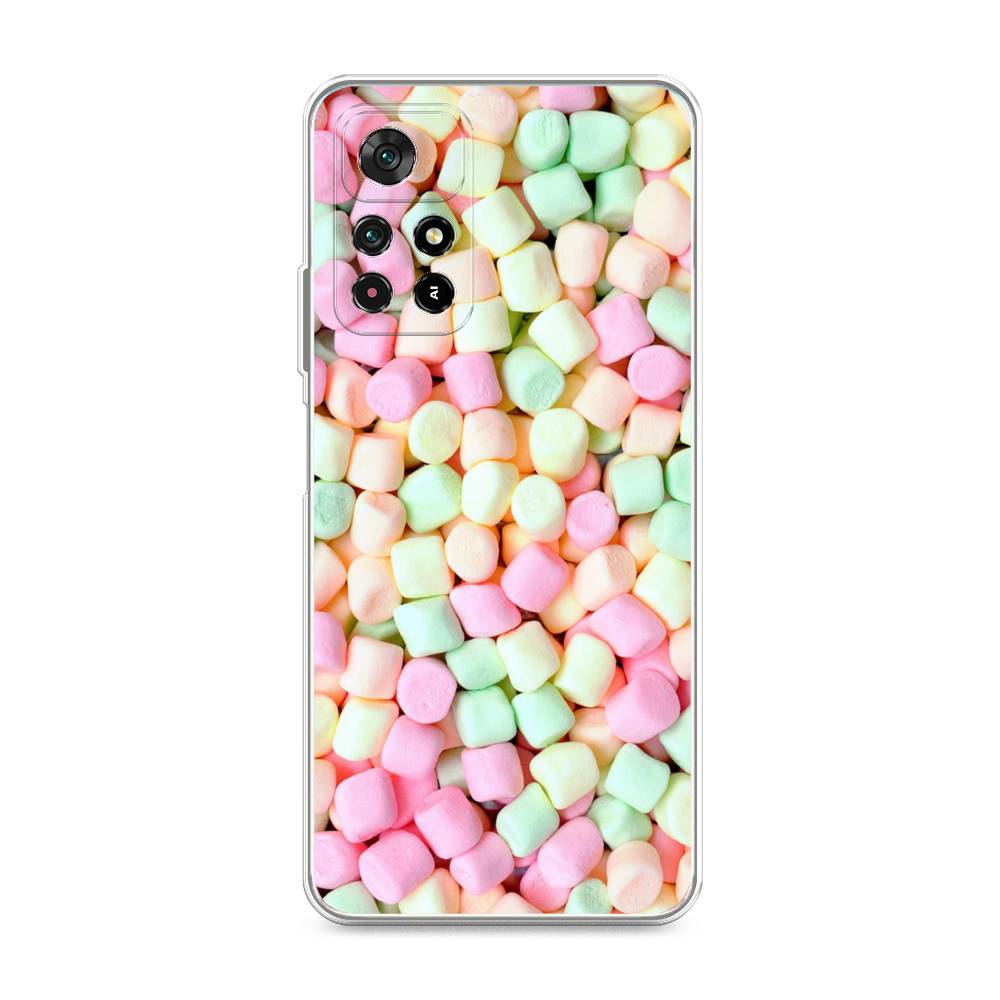 фото Силиконовый чехол "marshmallows" на xiaomi redmi note 11t 5g awog