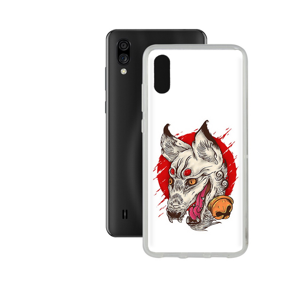 

Чехол MyPads Tocco для ZTE Blade A5 (2020) страшная собака (PT226944.454.627), Прозрачный, Tocco