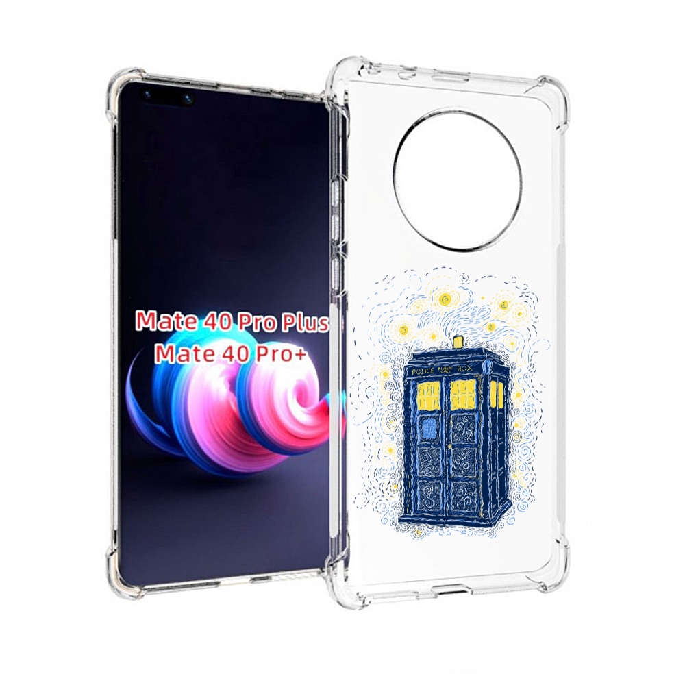 

Чехол MyPads будка рисунок для Huawei Mate 40 Pro+ Plus, Прозрачный, Tocco
