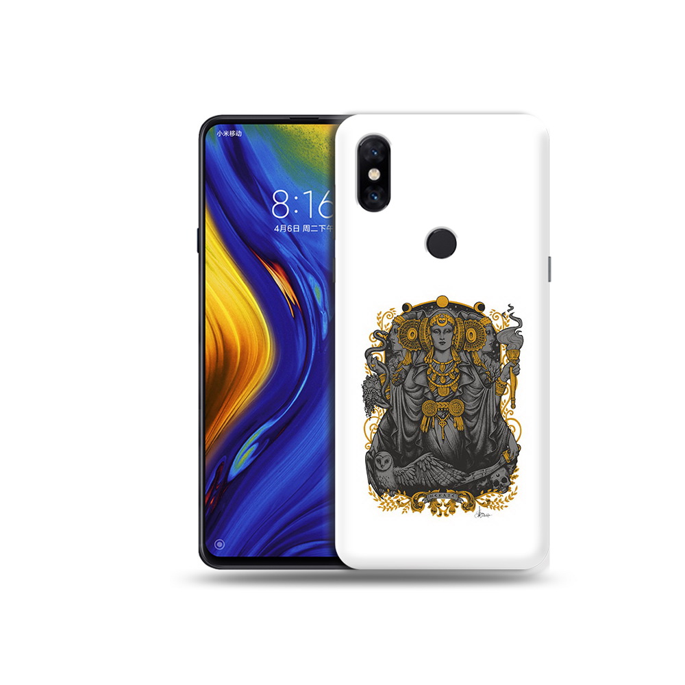 

Чехол MyPads Tocco для Xiaomi Mi Mix 3 божество с золотыми элементами (PT119757.326.241), Прозрачный, Tocco