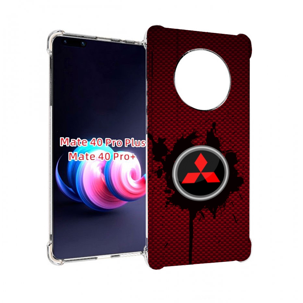 

Чехол MyPads mitsubishi 2 для Huawei Mate 40 Pro+ Plus, Прозрачный, Tocco