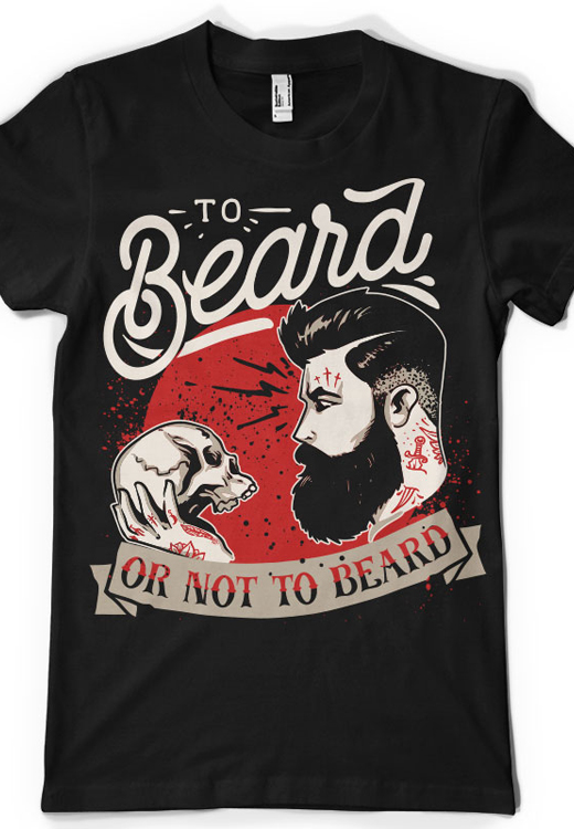 

Футболка унисекс NoBrand CM To beard or not черная L, Черный, CM To beard or not
