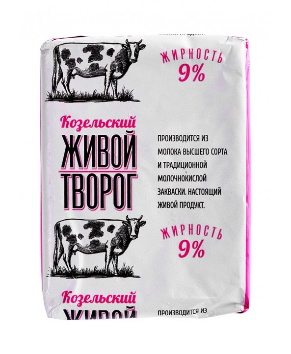 

Бзмж творог живой козельский 9% 200г