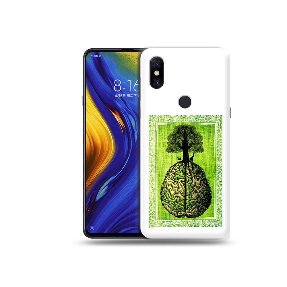 

Чехол MyPads Tocco для Xiaomi Mi Mix 3 абстракция здоровый мозг (PT119757.326.211), Прозрачный, Tocco