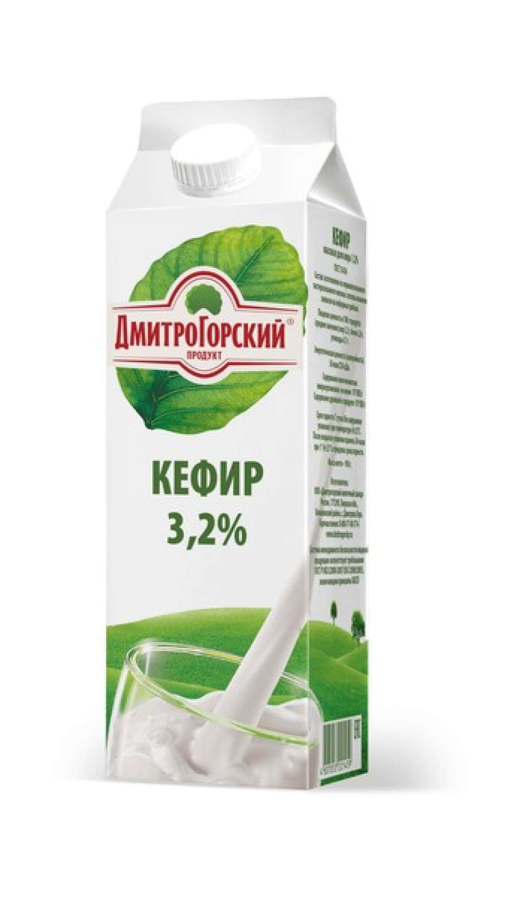 

Кефир Бзмж 3,2% т/пак 950г дмитрогорье